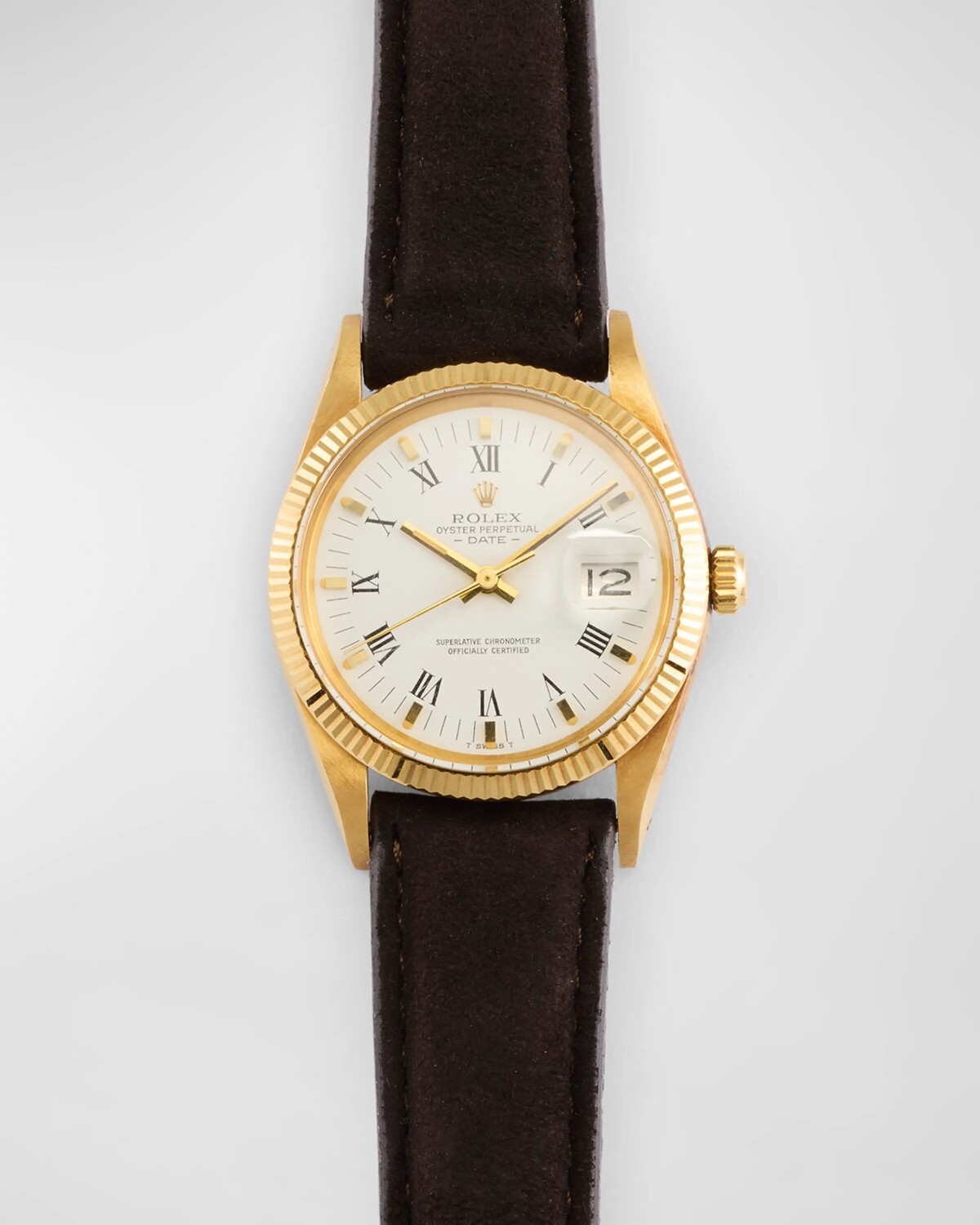 Часы Rolex Oyster Perpetual Date 34 мм, винтаж 1981 года Vintage Watches, желтый
Часы Rolex Oyster Perpetual Date 34 мм, винтаж 1981 года Vintage Watches, желтый