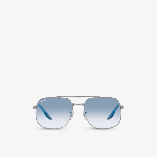RB3699 поляризационные солнцезащитные очки из полированного металла Ray-Ban, серый
RB3699 поляризационные солнцезащитные очки из полированного металла Ray-Ban, серый