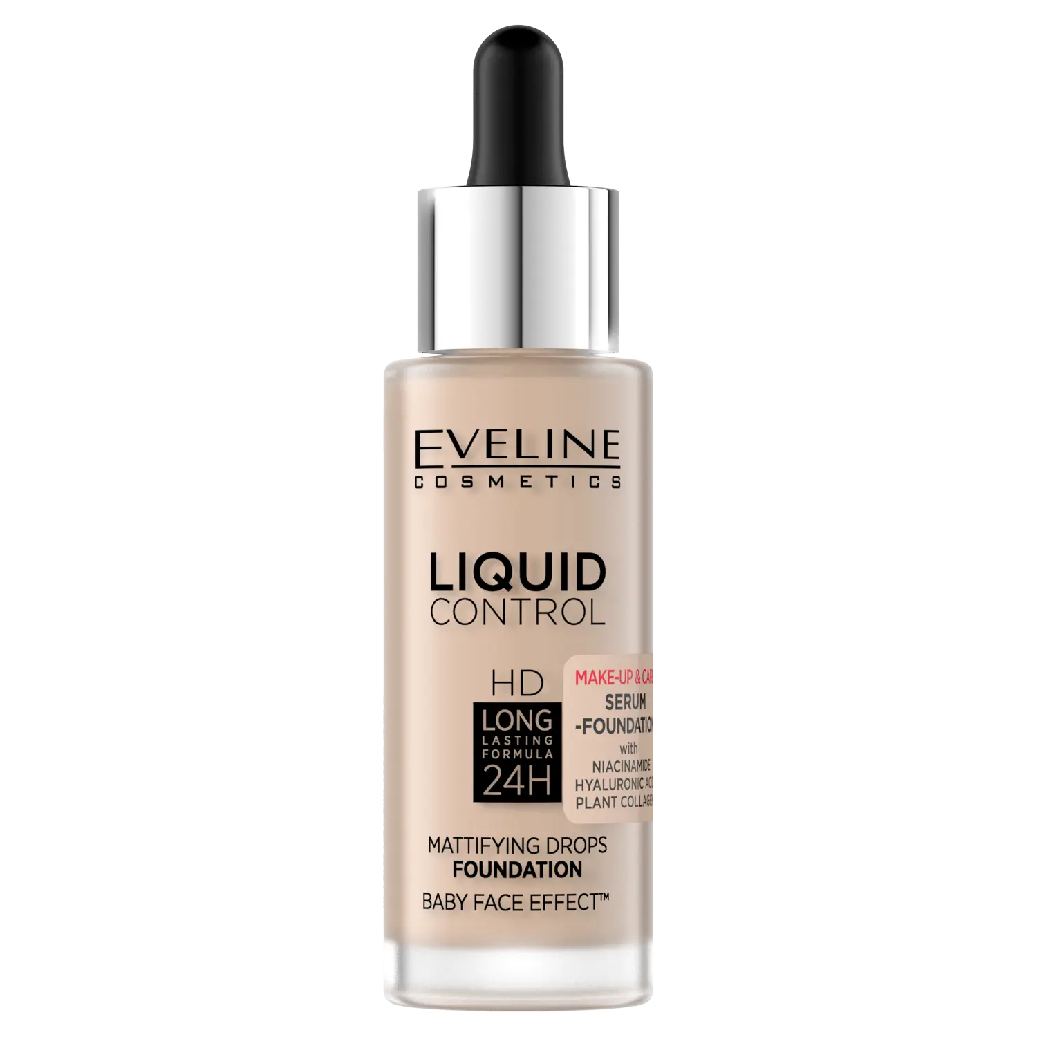 Матирующая основа для лица с ниацинамидом 010 светло-бежевый Eveline Cosmetics Liquid Control Hd, 32 мл
Матирующая основа для лица с ниацинамидом 010 светло-бежевый Eveline Cosmetics Liquid Control Hd, 32 мл