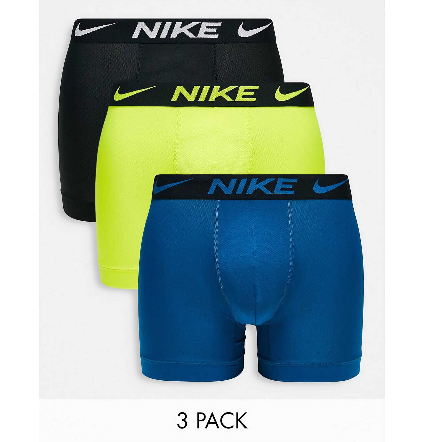 Комплект из трех боксеров Nike Dri-Fit Advanced из дышащей микрофибры цвета вольта
Комплект из трех боксеров Nike Dri-Fit Advanced из дышащей микрофибры цвета вольта