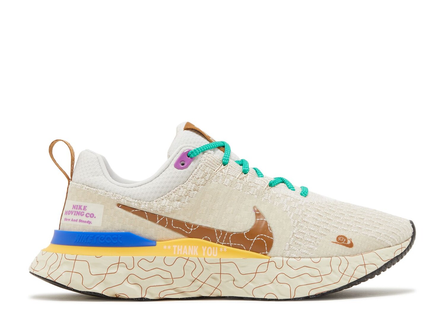 Кроссовки Nike React Infinity Run Flyknit 3 Premium 'Moving Company', коричневый
Кроссовки Nike React Infinity Run Flyknit 3 Premium 'Moving Company', коричневый
