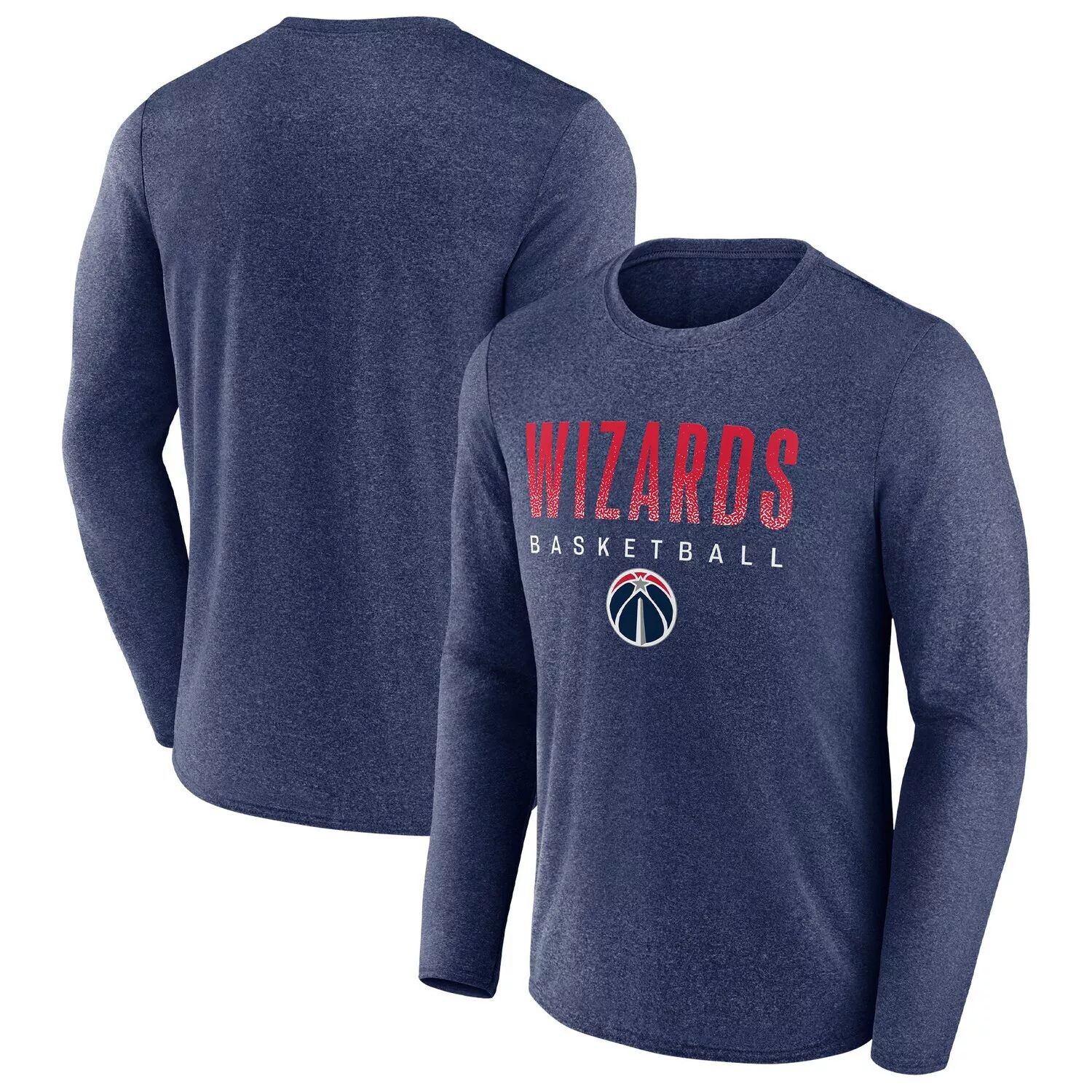 Мужская темно-синяя футболка с логотипом Washington Wizards, где легенды играют в культовую практику, с длинными рукавами Fanatics
Мужская темно-синяя футболка с логотипом Washington Wizards, где легенды играют в культовую практику, с длинными рукавами Fanatics