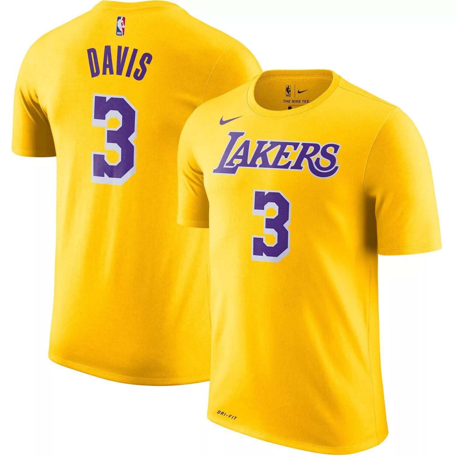 Мужская желтая футболка Nike Anthony Davis Los Angeles Lakers 2019/2020 с именем и номером Performance
Мужская желтая футболка Nike Anthony Davis Los Angeles Lakers 2019/2020 с именем и номером Performance