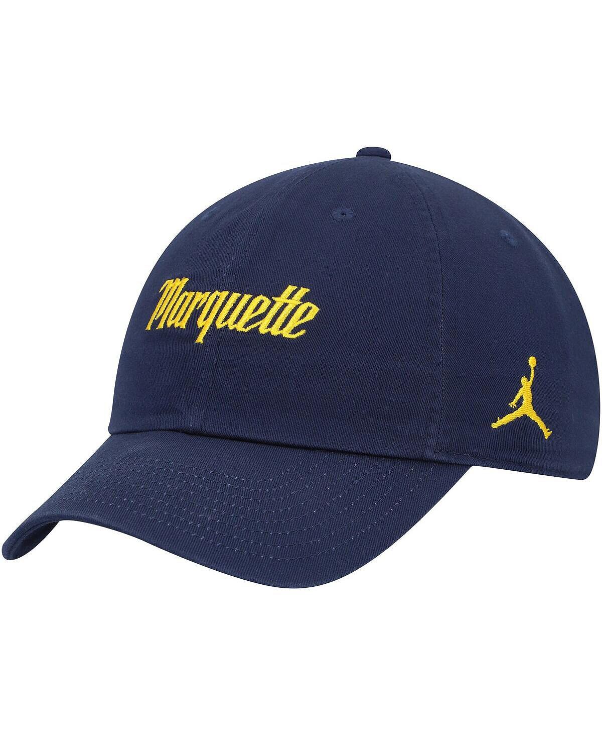 Мужская брендовая темно-синяя регулируемая шляпа Marquette Golden Eagles Heritage86 с надписью Jordan
Мужская брендовая темно-синяя регулируемая шляпа Marquette Golden Eagles Heritage86 с надписью Jordan