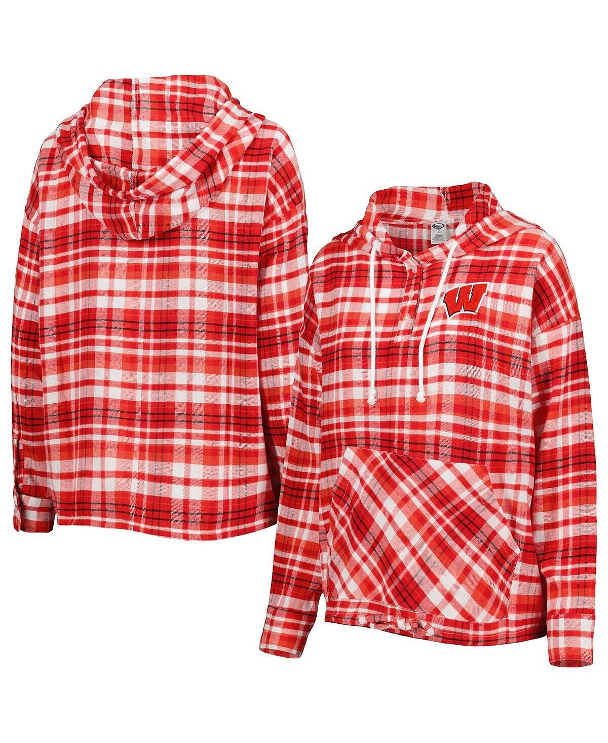 Женский клетчатый пуловер с капюшоном Red Wisconsin Badgers Mainstay Concepts Sport, красный
Женский клетчатый пуловер с капюшоном Red Wisconsin Badgers Mainstay Concepts Sport, красный