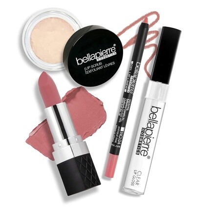 Bellapierre Best in Pout Kit Скраб для губ Минеральная губная помада Гелевая подводка для губ Прозрачный блеск для губ Нетоксичный и без парабенов Не содержит масел и жестокости Античный розовый
Bellapierre Best in Pout Kit Скраб для губ Минеральная губная помада Гелевая подводка для губ Прозрачный блеск для губ Нетоксичный и без парабенов Не содержит масел и жестокости Античный розовый