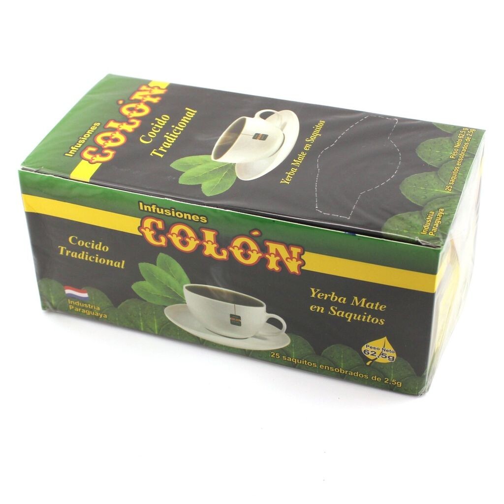 Чай Йерба Мате в пакетиках Colon Tradicional 25x2,5 г - 62,5 г крепкий парагвайский чай Йерба Мате в пакетиках
Чай Йерба Мате в пакетиках Colon Tradicional 25x2,5 г - 62,5 г крепкий парагвайский чай Йерба Мате в пакетиках