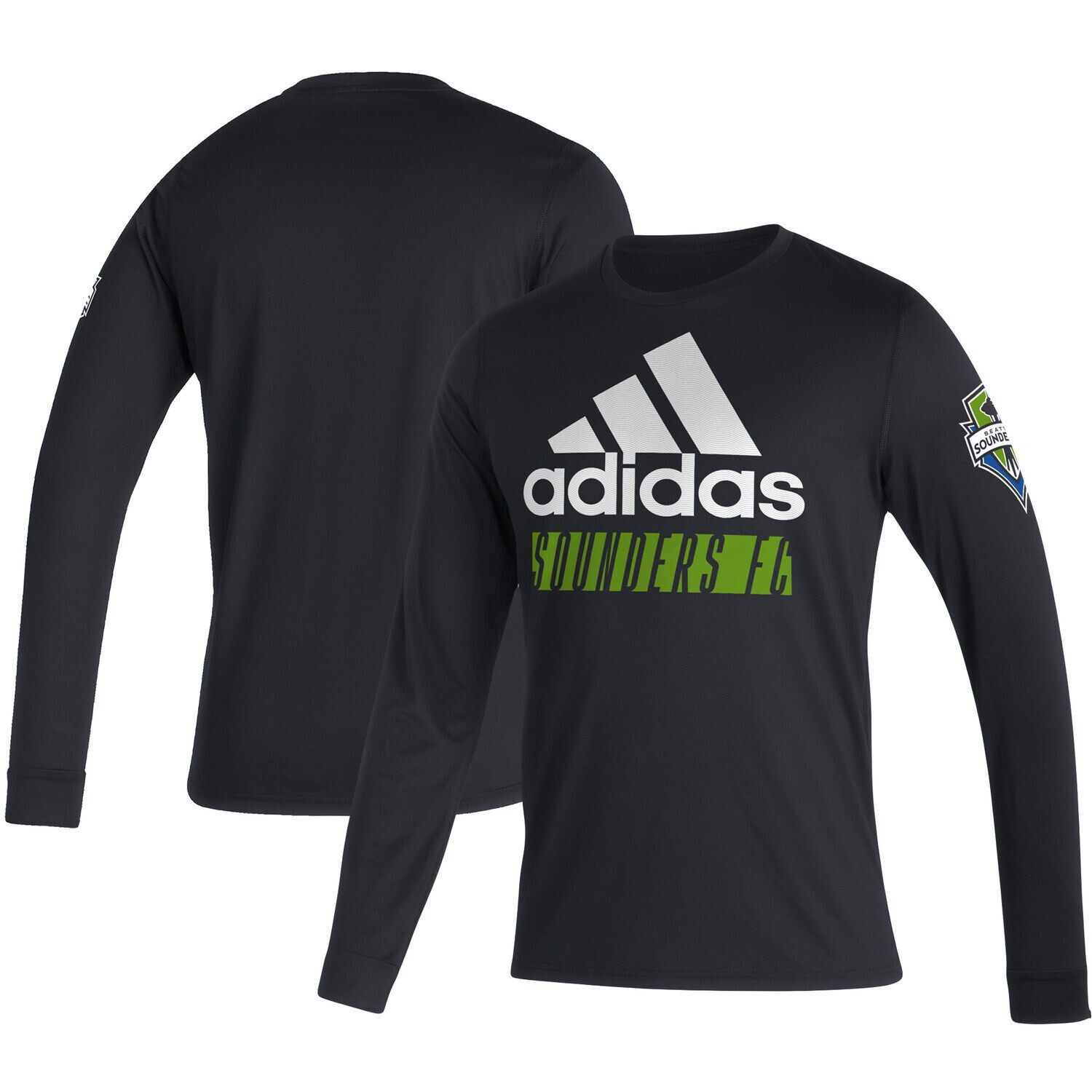 Мужская черная футболка с длинным рукавом Seattle Sounders FC Vintage Performance adidas
Мужская черная футболка с длинным рукавом Seattle Sounders FC Vintage Performance adidas