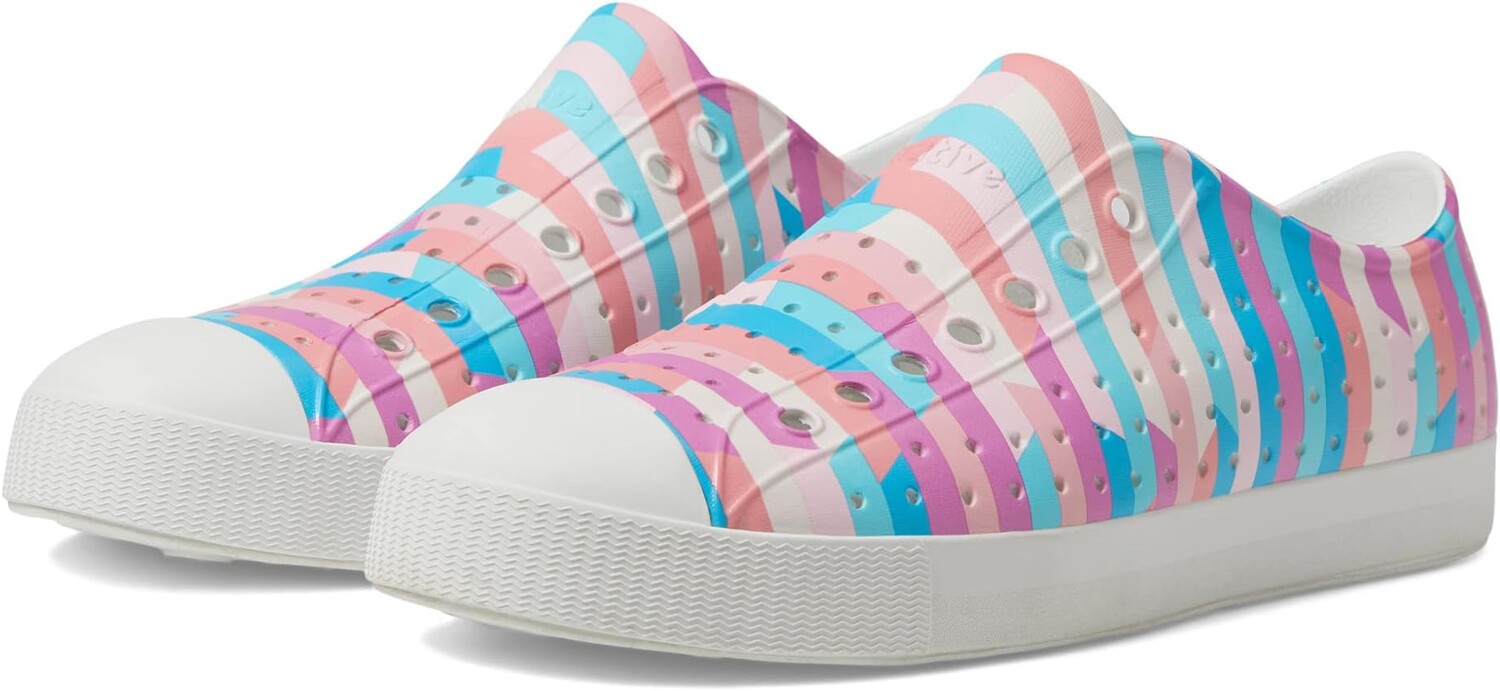 Кроссовки Jefferson Sugarlite Print Native Shoes, цвет Shell White/Shell White/Pastel Multi Stripe 2
Кроссовки Jefferson Sugarlite Print Native Shoes, цвет Shell White/Shell White/Pastel Multi Stripe 2