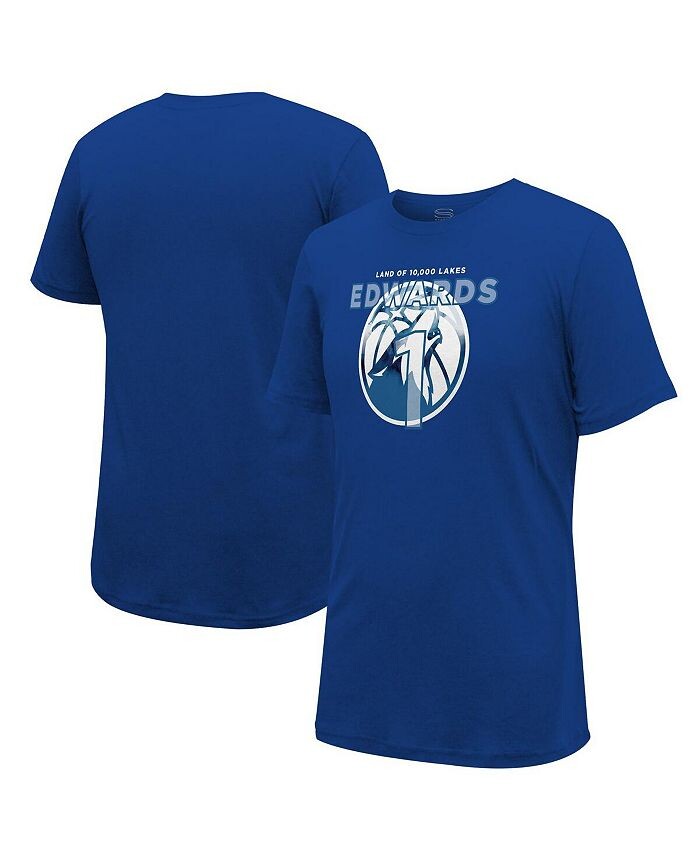 Мужская и женская футболка с рисунком игрока Anthony Edwards Royal Minnesota Timberwolves 2023/24 City Edition Stadium Essentials, цвет Royal
Мужская и женская футболка с рисунком игрока Anthony Edwards Royal Minnesota Timberwolves 2023/24 City Edition Stadium Essentials, цвет Royal