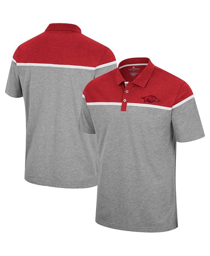 Мужская рубашка поло Heather Grey Arkansas Razorbacks Chamberlain Colosseum, серый
Мужская рубашка поло Heather Grey Arkansas Razorbacks Chamberlain Colosseum, серый