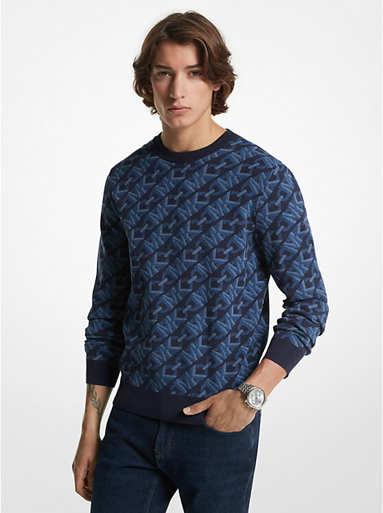 Джемпер из жаккардовой шерсти мериноса с логотипом Empire Signature Michael Kors Mens, черный
Джемпер из жаккардовой шерсти мериноса с логотипом Empire Signature Michael Kors Mens, черный