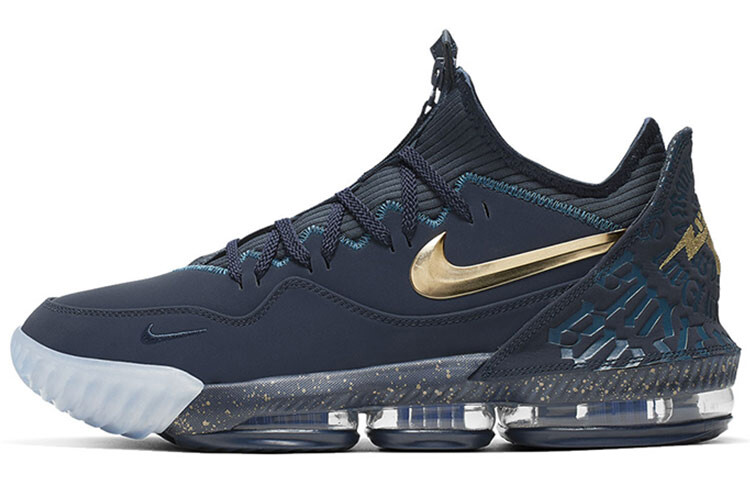 Мужские баскетбольные кроссовки Nike Lebron 16 Titan Low Agimat обсидиан/металлик золотисто-синий Force
Мужские баскетбольные кроссовки Nike Lebron 16 Titan Low Agimat обсидиан/металлик золотисто-синий Force
