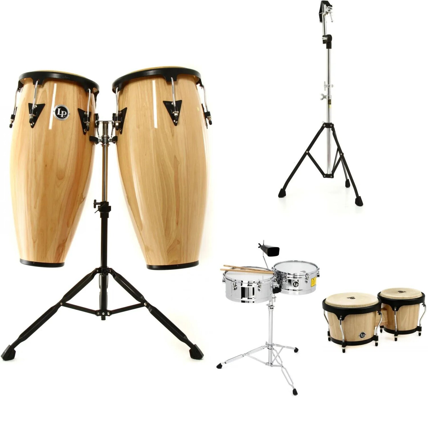 Набор Latin Percussion Aspire Wood Conga Conga с бонгами и тимбалами — 10/11 дюйма, натуральный цвет
Набор Latin Percussion Aspire Wood Conga Conga с бонгами и тимбалами — 10/11 дюйма, натуральный цвет