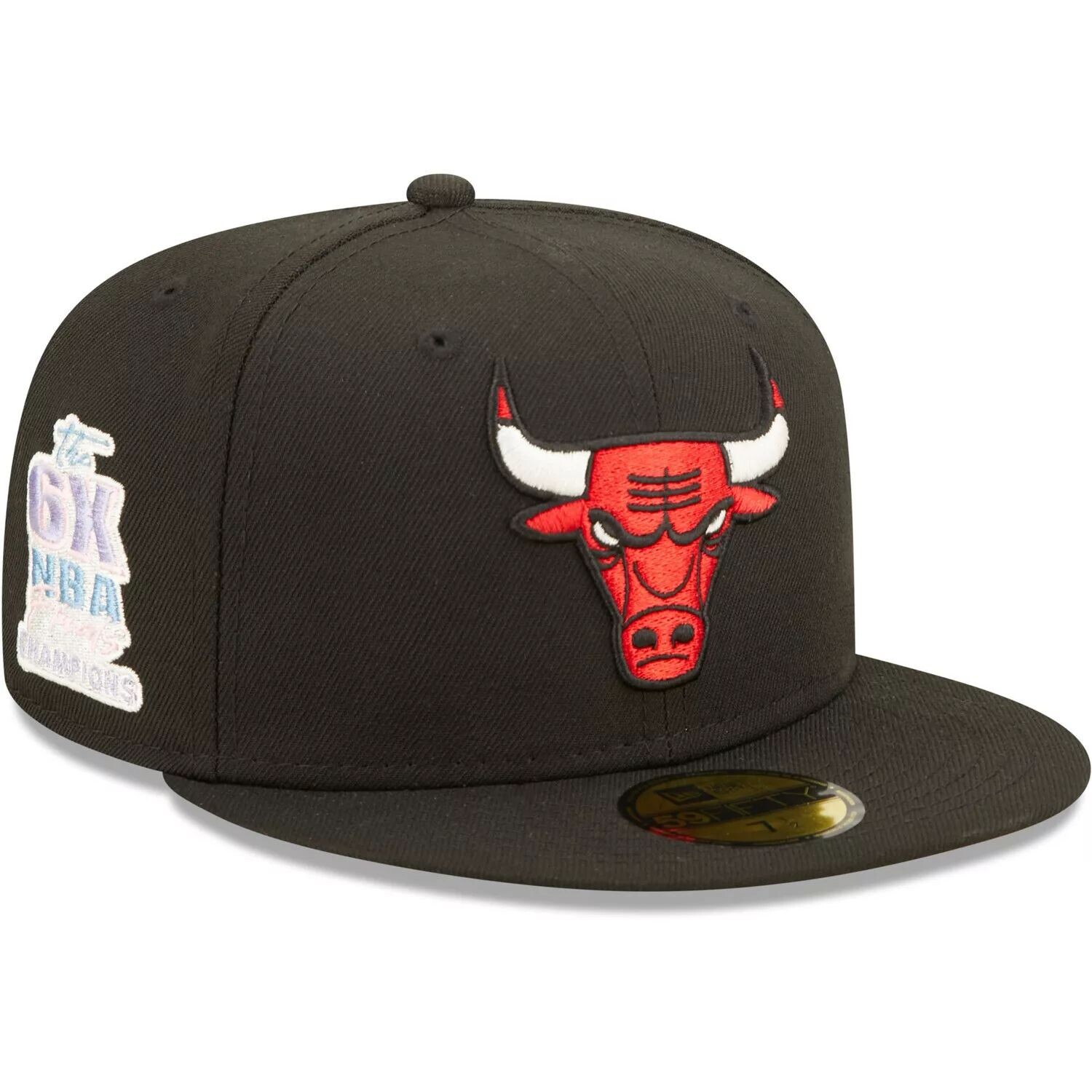 Мужская футболка New Era Black Chicago Bulls 6x NBA Finals Champions Pop Sweat 59FIFTY Облегающая шляпа
Мужская футболка New Era Black Chicago Bulls 6x NBA Finals Champions Pop Sweat 59FIFTY Облегающая шляпа