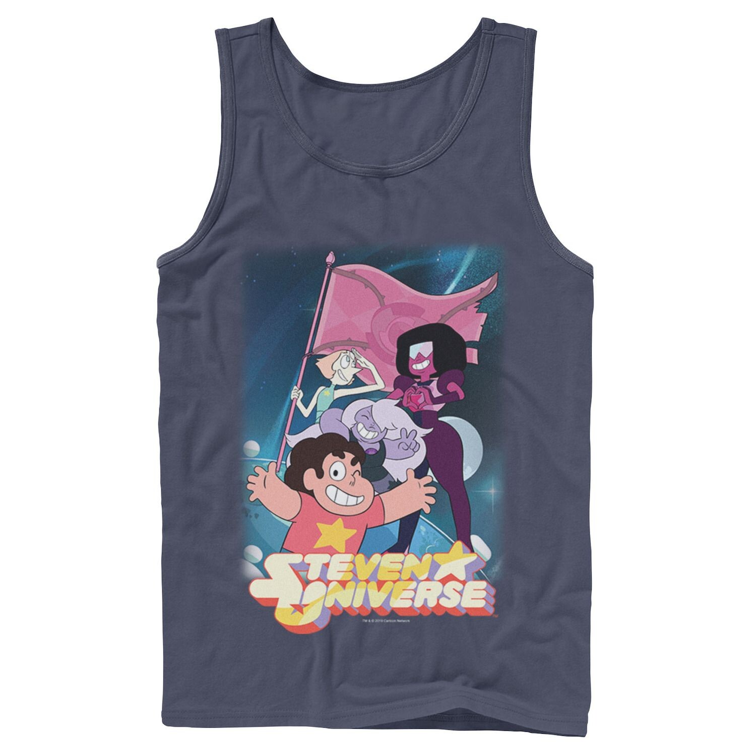 Мужской постер с флагом команды Cartoon Network Steven Universe, майка Licensed Character
Мужской постер с флагом команды Cartoon Network Steven Universe, майка Licensed Character