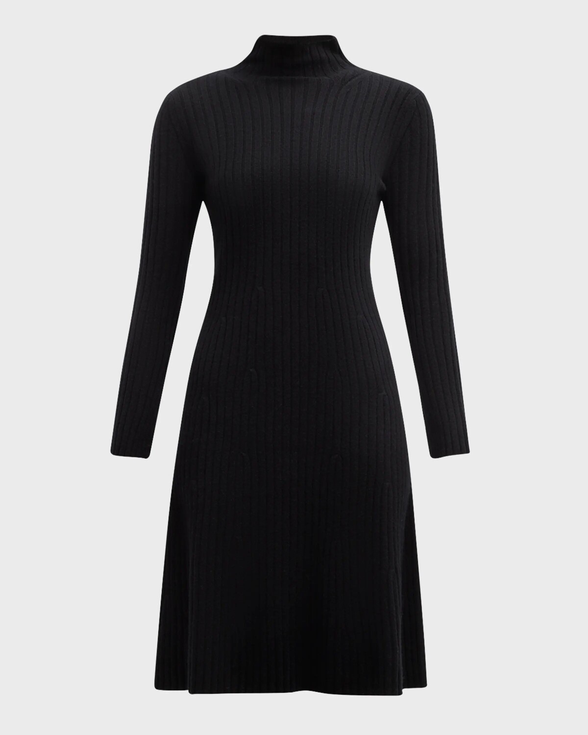 Кашемировое платье в рубчик с воротником-стойкой Neiman Marcus Cashmere Collection, черный
Кашемировое платье в рубчик с воротником-стойкой Neiman Marcus Cashmere Collection, черный