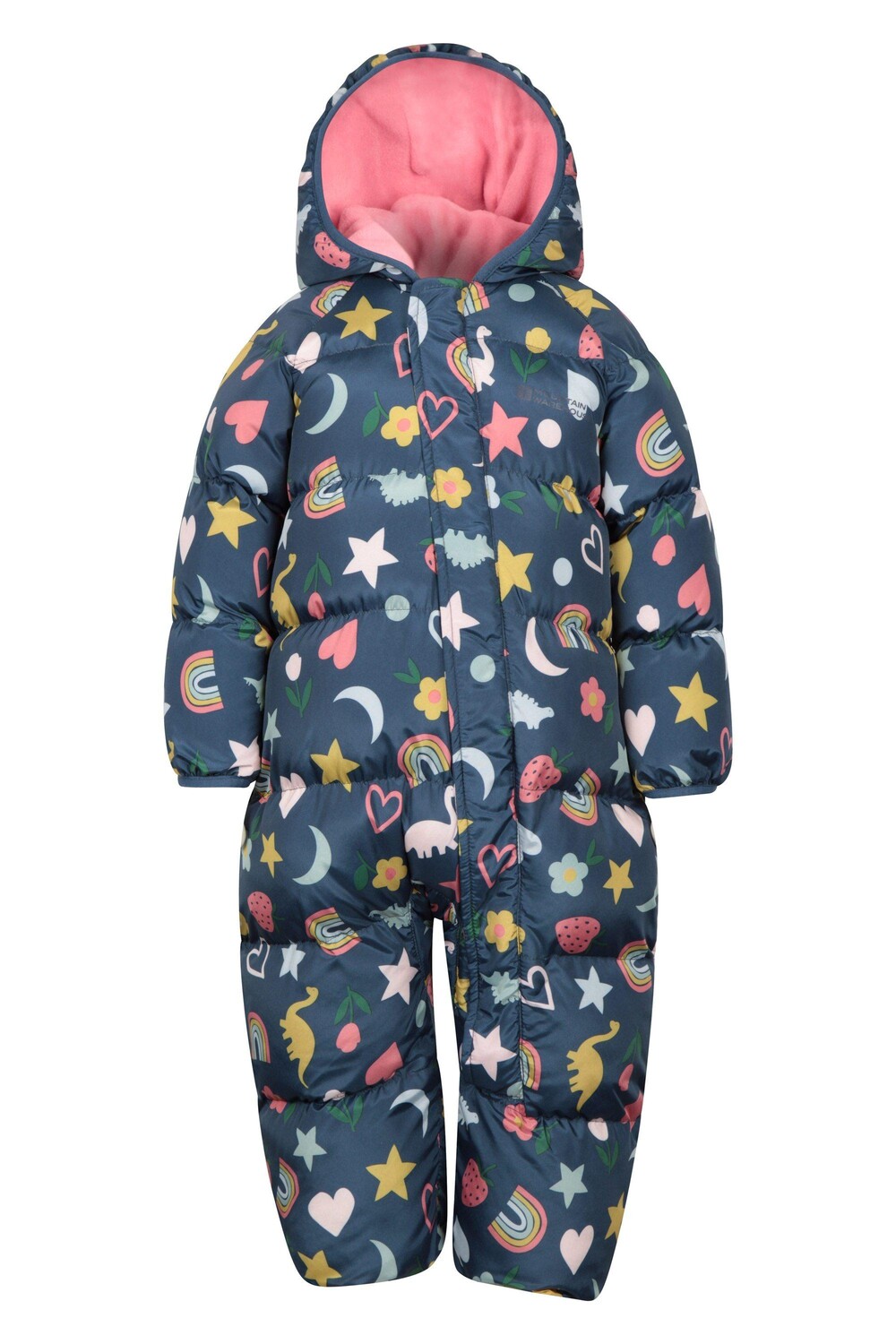 Зимний комбинезон с подкладкой Frosty Лыжный зимний комбинезон Puffer Mountain Warehouse, мультиколор
Зимний комбинезон с подкладкой Frosty Лыжный зимний комбинезон Puffer Mountain Warehouse, мультиколор