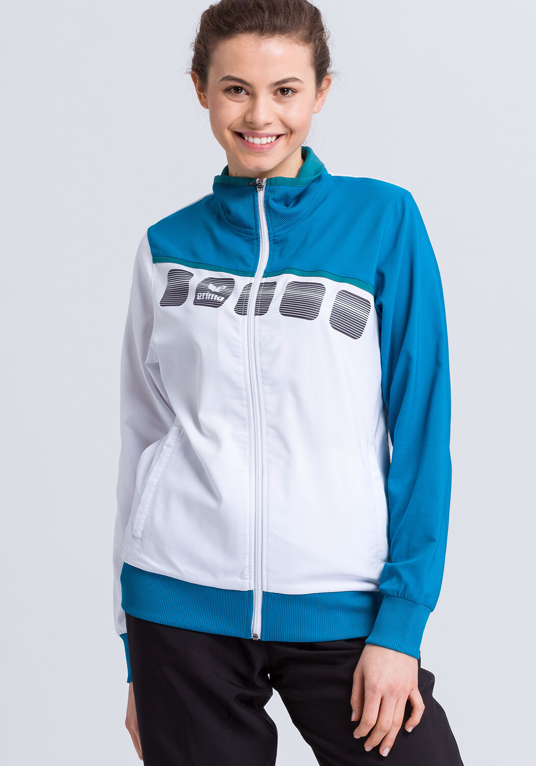 Спортивная куртка erima 5-C Praesentationsjacke, цвет weiss/oriental blue/colonial blue
Спортивная куртка erima 5-C Praesentationsjacke, цвет weiss/oriental blue/colonial blue