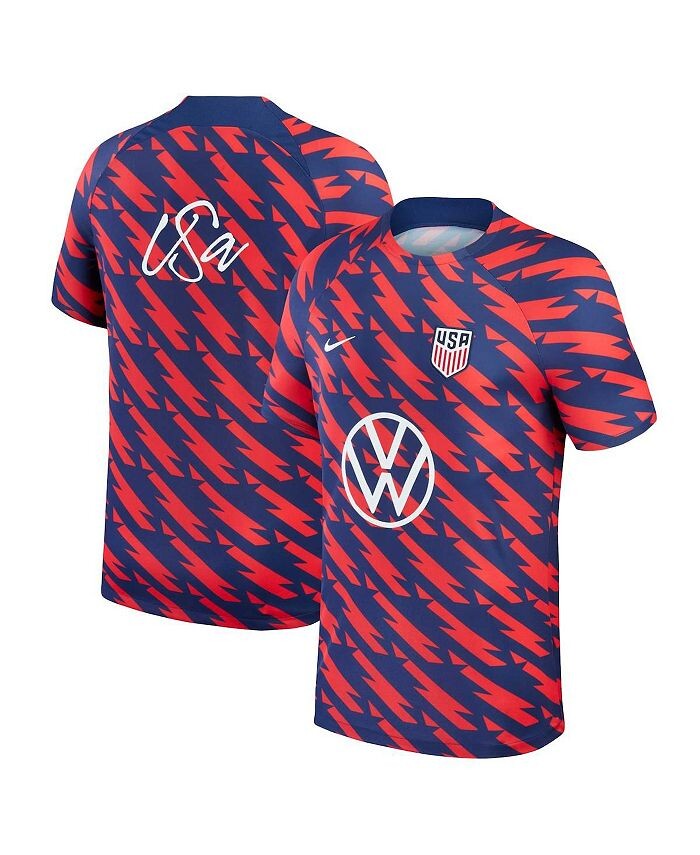 Мужская предматчевая футболка USMNT 2023/24 Academy Pro темно-синего цвета Nike, синий
Мужская предматчевая футболка USMNT 2023/24 Academy Pro темно-синего цвета Nike, синий