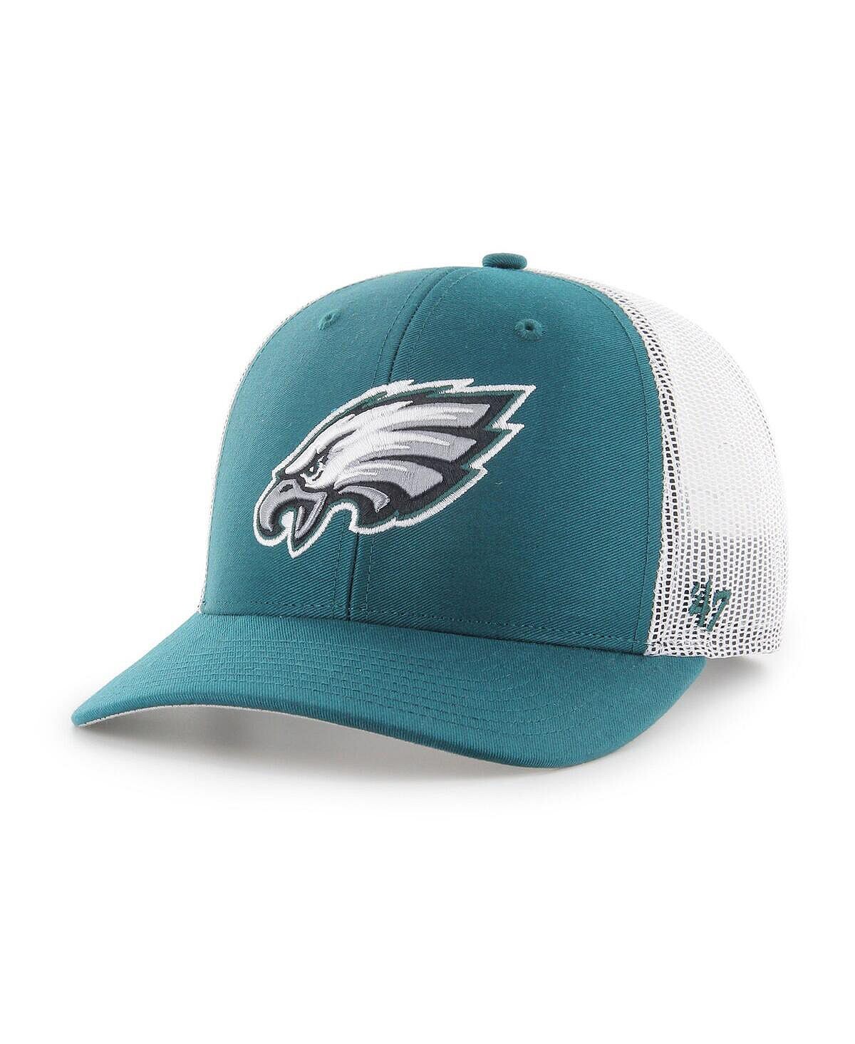 Мужская регулируемая кепка дальнобойщика Philadelphia Eagles Midnight Green '47 Brand
Мужская регулируемая кепка дальнобойщика Philadelphia Eagles Midnight Green '47 Brand