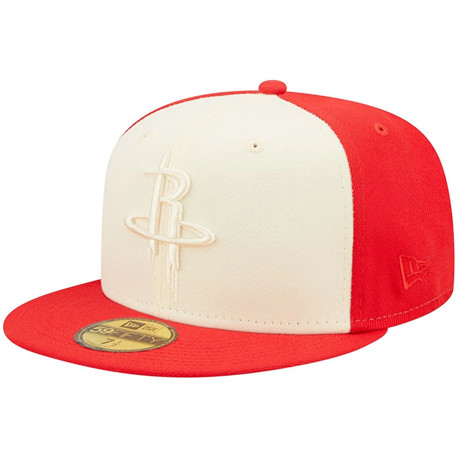 Мужская двухцветная облегающая шляпа New Era Cream/Red Houston Rockets Cork 59FIFTY
Мужская двухцветная облегающая шляпа New Era Cream/Red Houston Rockets Cork 59FIFTY