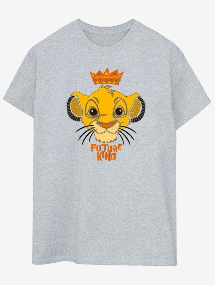 Серая футболка для взрослых NW2 Disney The Lion King Future King George., серый
Серая футболка для взрослых NW2 Disney The Lion King Future King George., серый