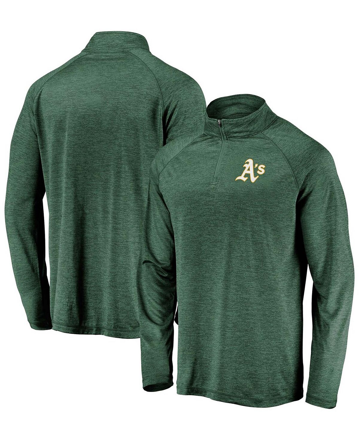 Мужская зеленая куртка-пуловер oakland athletics iconic в полоску с логотипом реглан и молнией на четверть Fanatics, зеленый
Мужская зеленая куртка-пуловер oakland athletics iconic в полоску с логотипом реглан и молнией на четверть Fanatics, зеленый