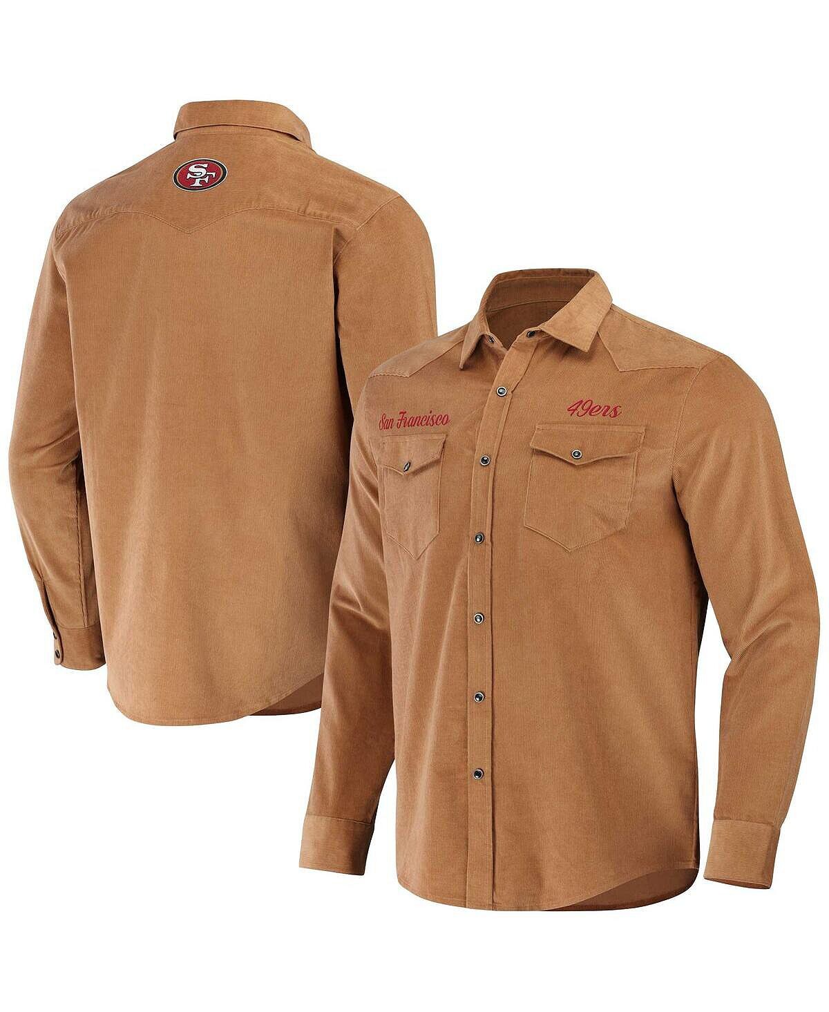 Мужская рубашка на пуговицах NFL x Darius Rucker Collection от Tan San Francisco 49ers Western Fanatics
Мужская рубашка на пуговицах NFL x Darius Rucker Collection от Tan San Francisco 49ers Western Fanatics