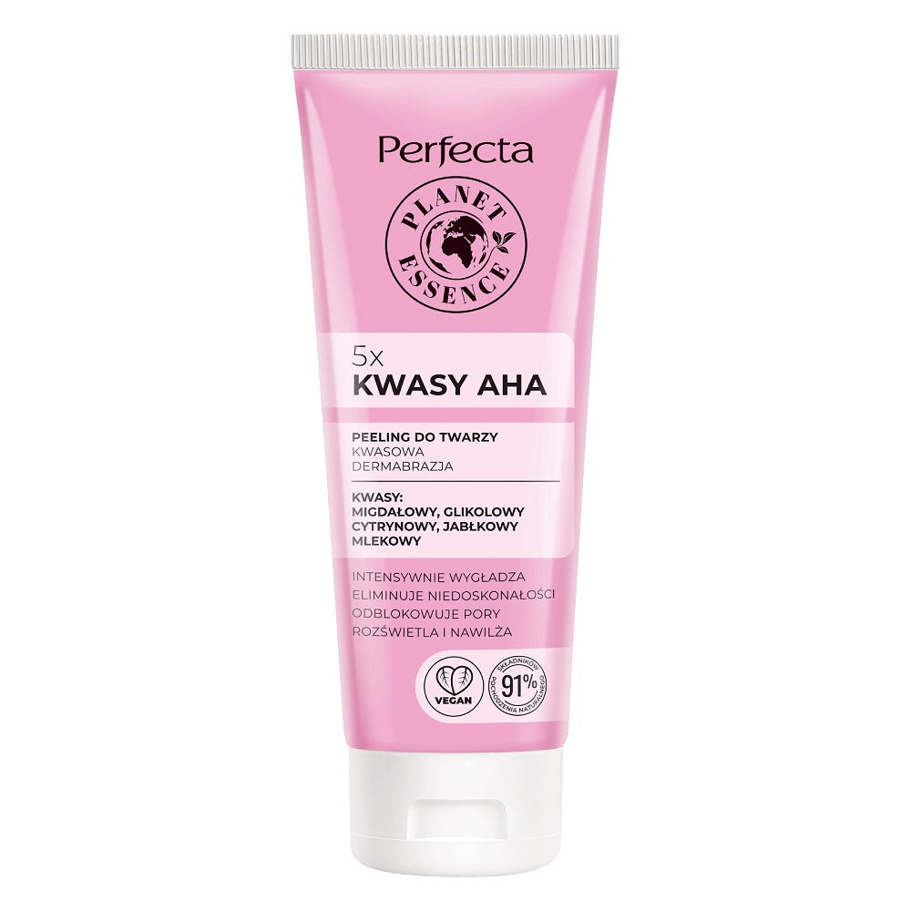 Perfecta Кислотный скраб для лица для дермабразии Planet Essence 5x AHA кислот 75мл
Perfecta Кислотный скраб для лица для дермабразии Planet Essence 5x AHA кислот 75мл
