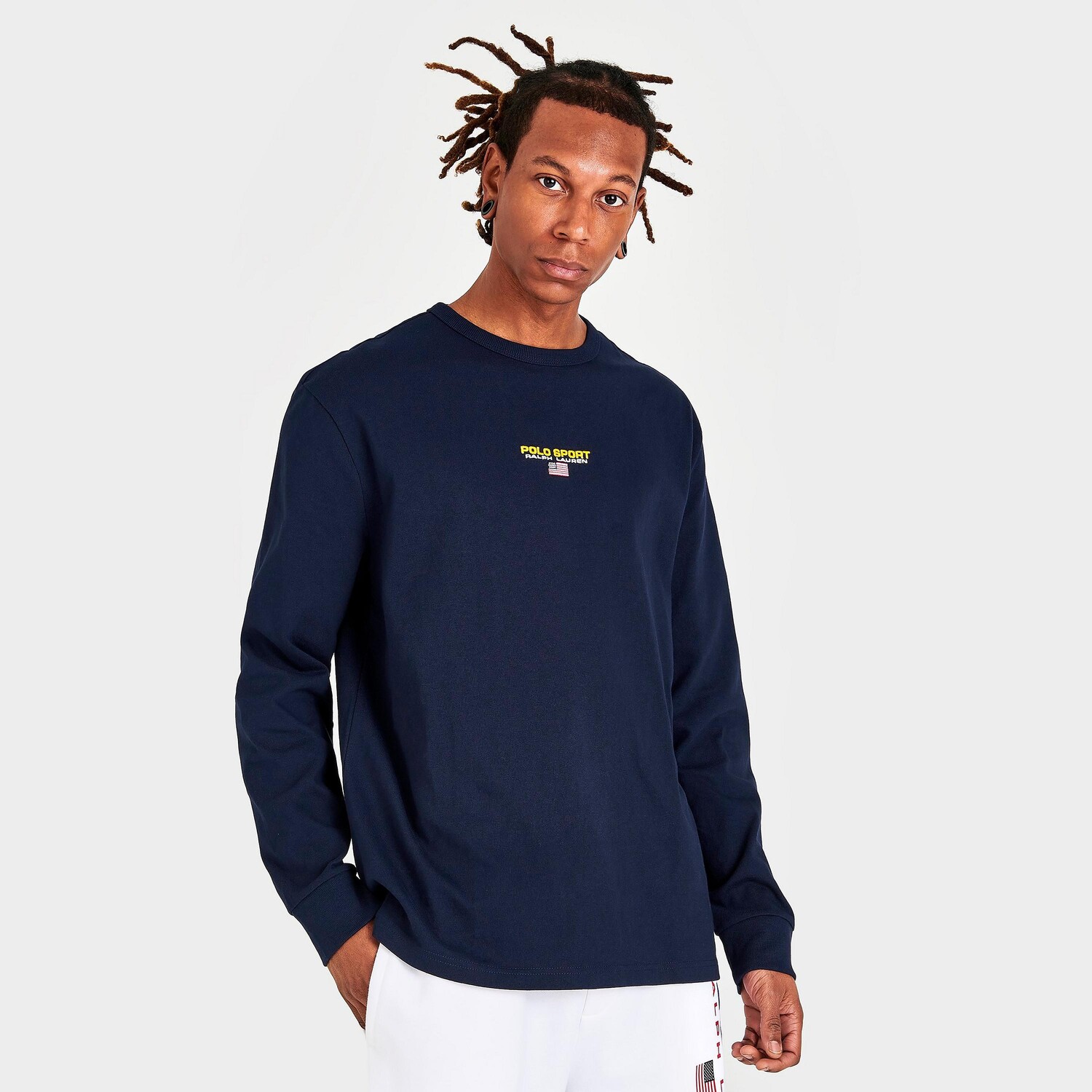 Мужская футболка Ralph Lauren Polo Sport с маленьким логотипом и длинными рукавами с графическим принтом Polo Ralph Lauren, синий
Мужская футболка Ralph Lauren Polo Sport с маленьким логотипом и длинными рукавами с графическим принтом Polo Ralph Lauren, синий