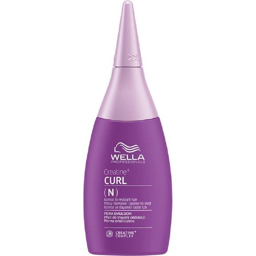 Wella Professionals Creatine+ Curl (N) жидкость для перманентной завивки для нормальных и непослушных волос 75мл
Wella Professionals Creatine+ Curl (N) жидкость для перманентной завивки для нормальных и непослушных волос 75мл