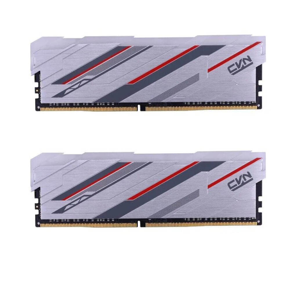 Оперативная память Colorful CVN Guardian, 16 Гб DDR4 (2x8 Гб), 3200 МГц, серебристый
Оперативная память Colorful CVN Guardian, 16 Гб DDR4 (2x8 Гб), 3200 МГц, серебристый