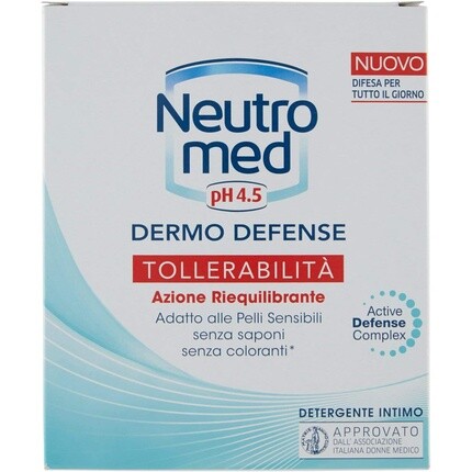 Neutromed Tolerability Очищающее средство для интимной гигиены Dermo-Defense Line, 6,76 жидких унций, бутылка 200 мл
Neutromed Tolerability Очищающее средство для интимной гигиены Dermo-Defense Line, 6,76 жидких унций, бутылка 200 мл