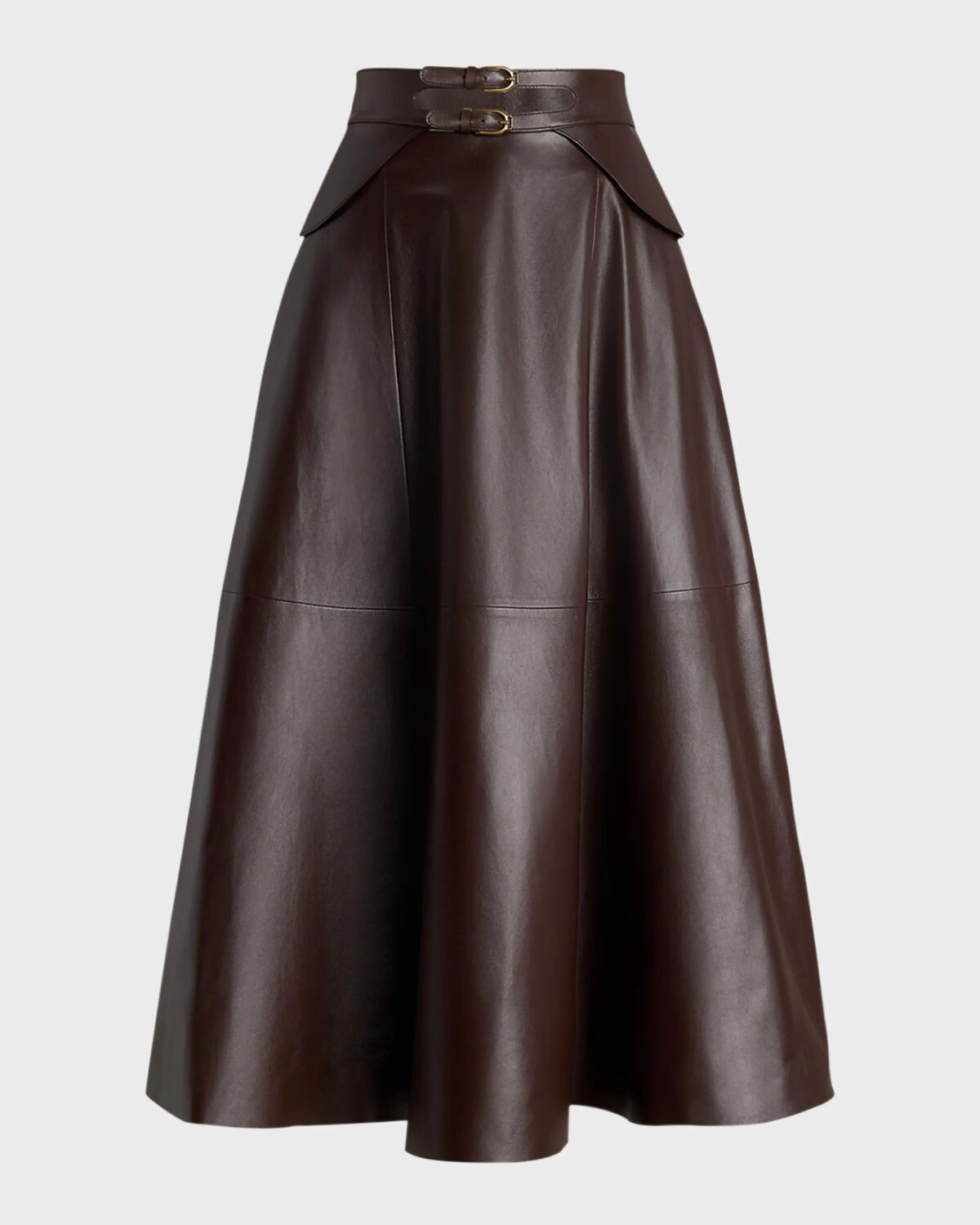 Мягкая кожаная юбка круглого выреза Millie Ralph Lauren Collection, коричневый
Мягкая кожаная юбка круглого выреза Millie Ralph Lauren Collection, коричневый