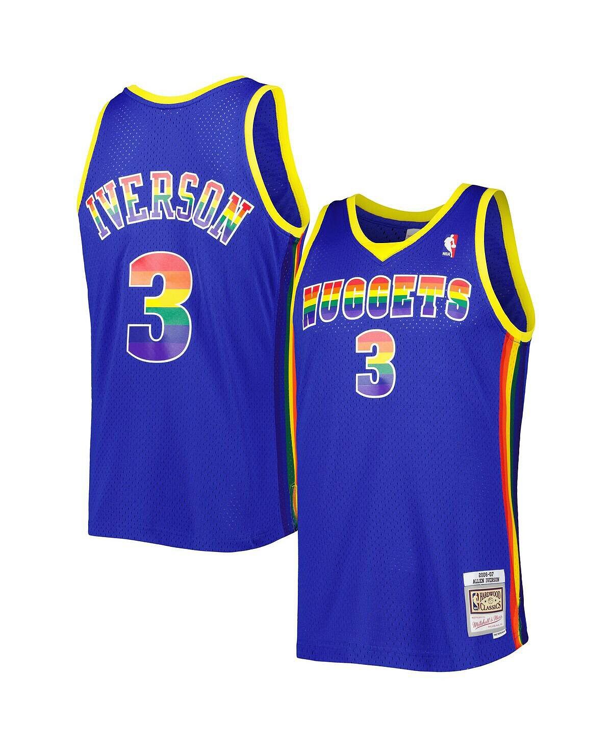 Мужская джерси allen iverson royal denver nuggets 2006-07 hardwood classics reload 3.0 swingman Mitchell & Ness
Мужская джерси allen iverson royal denver nuggets 2006-07 hardwood classics reload 3.0 swingman Mitchell & Ness