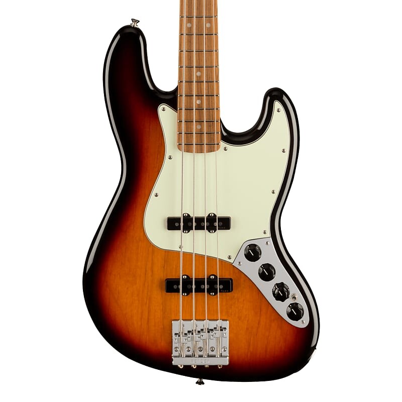 Бас-гитара Fender Player Plus Jazz Bass с грифом Pau Ferro, 3 цвета Sunburst Player Plus Jazz Bass with Pau Ferro Fretboard
Бас-гитара Fender Player Plus Jazz Bass с грифом Pau Ferro, 3 цвета Sunburst Player Plus Jazz Bass with Pau Ferro Fretboard