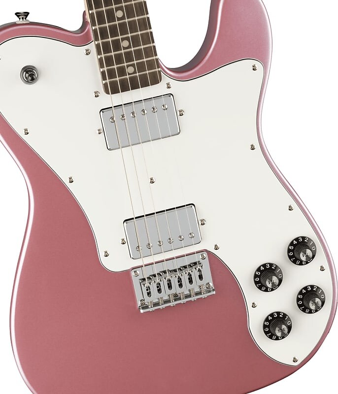 Squier - Affinity Series - Электрогитара Telecaster Deluxe - Лавровый гриф - Белая накладка - Бордовый туман
Squier - Affinity Series - Электрогитара Telecaster Deluxe - Лавровый гриф - Белая накладка - Бордовый туман