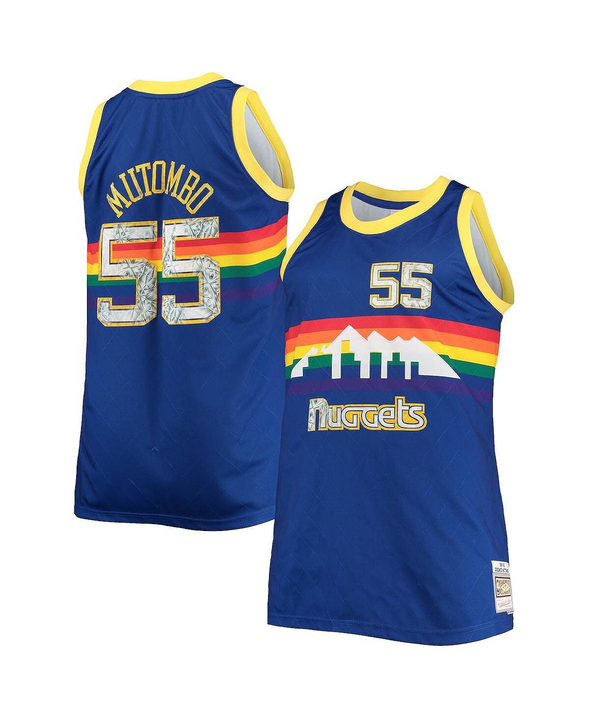 Мужская dikembe mutombo blue denver nuggets big and tall 1991-92 nba 75th anniversary diamond swingman jersey Mitchell & Ness, синий
Мужская dikembe mutombo blue denver nuggets big and tall 1991-92 nba 75th anniversary diamond swingman jersey Mitchell & Ness, синий