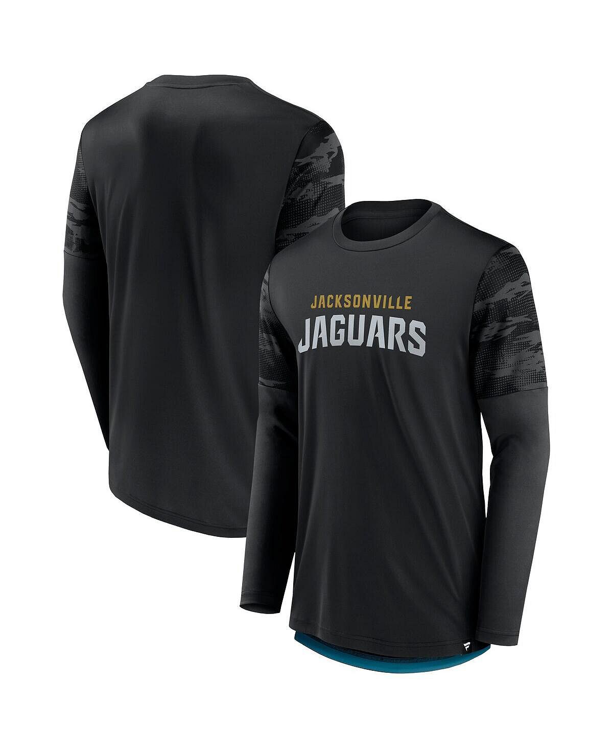 Мужская фирменная черная, бирюзовая футболка с длинным рукавом jacksonville jaguars square off Fanatics, мульти
Мужская фирменная черная, бирюзовая футболка с длинным рукавом jacksonville jaguars square off Fanatics, мульти