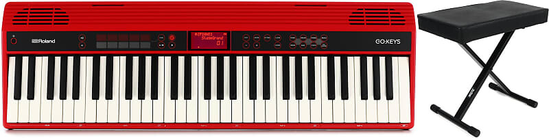 Комплект 61-клавишной клавиатуры Roland GO:KEYS для создания музыки со скамьей On-Stage KT7800+ Deluxe X-Style On-Stage + Roland KT7800+=1 GO-61K=1
Комплект 61-клавишной клавиатуры Roland GO:KEYS для создания музыки со скамьей On-Stage KT7800+ Deluxe X-Style On-Stage + Roland KT7800+=1 GO-61K=1
