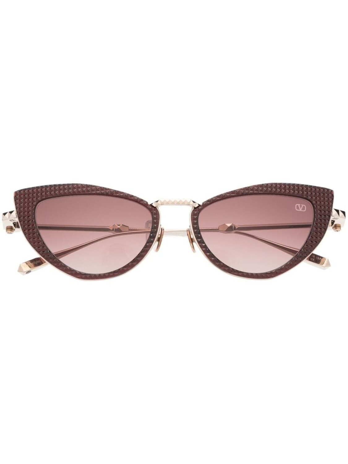 Valentino Eyewear солнцезащитные очки Rockstud в оправе 'кошачий глаз', золотистый
Valentino Eyewear солнцезащитные очки Rockstud в оправе 'кошачий глаз', золотистый