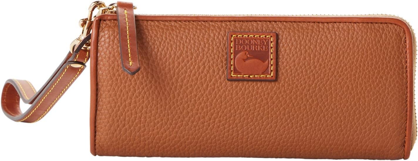 Сумка Dooney & Bourke, ремешок-клатч на молнии с отделкой Pebble Grain, карамельный
Сумка Dooney & Bourke, ремешок-клатч на молнии с отделкой Pebble Grain, карамельный