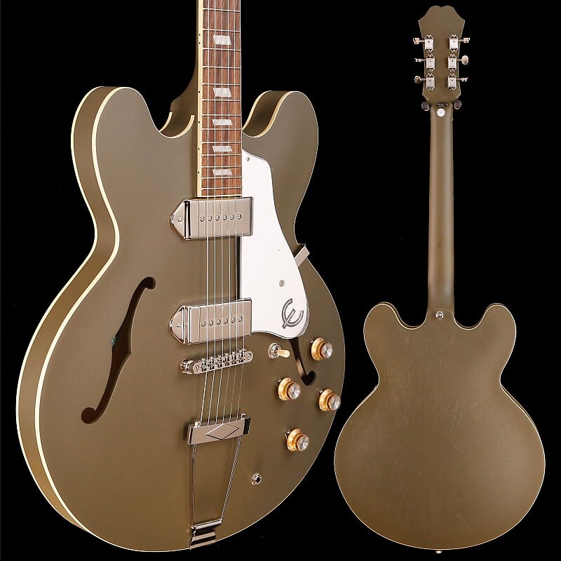 Epiphone Casino Worn Hollowbody, Worn Olive Drab, 6 фунтов 3,6 унции Casino Worn Hollowbody, Worn Olive Drab 190
Epiphone Casino Worn Hollowbody, Worn Olive Drab, 6 фунтов 3,6 унции Casino Worn Hollowbody, Worn Olive Drab 190
