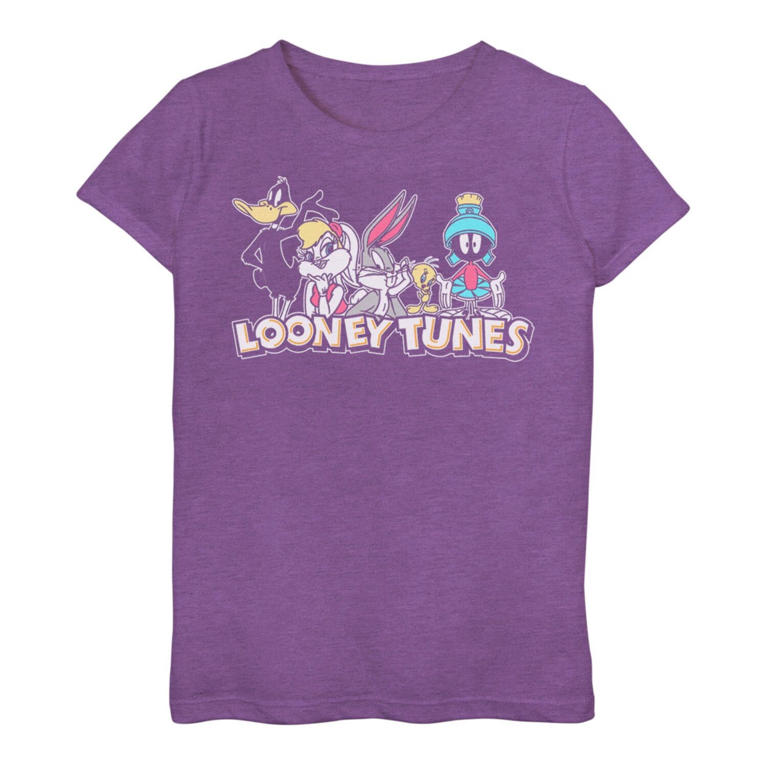 Футболка с логотипом Looney Tunes Group Shot для девочек 3–16 лет Licensed Character
Футболка с логотипом Looney Tunes Group Shot для девочек 3–16 лет Licensed Character