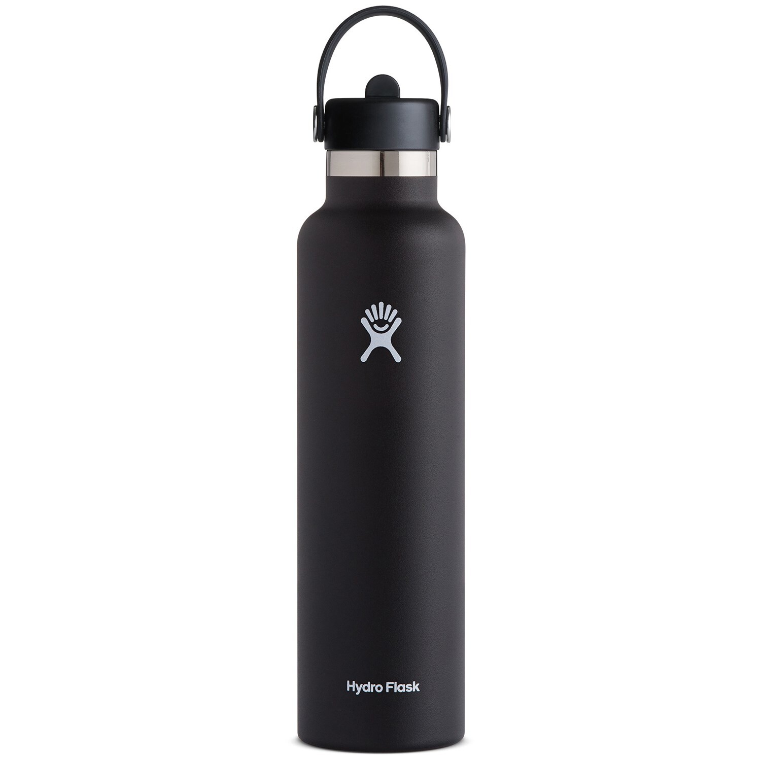 Бутылка для воды Hydro Flask 24 унции со стандартной горловиной и гибкой соломенной крышкой, черный
Бутылка для воды Hydro Flask 24 унции со стандартной горловиной и гибкой соломенной крышкой, черный