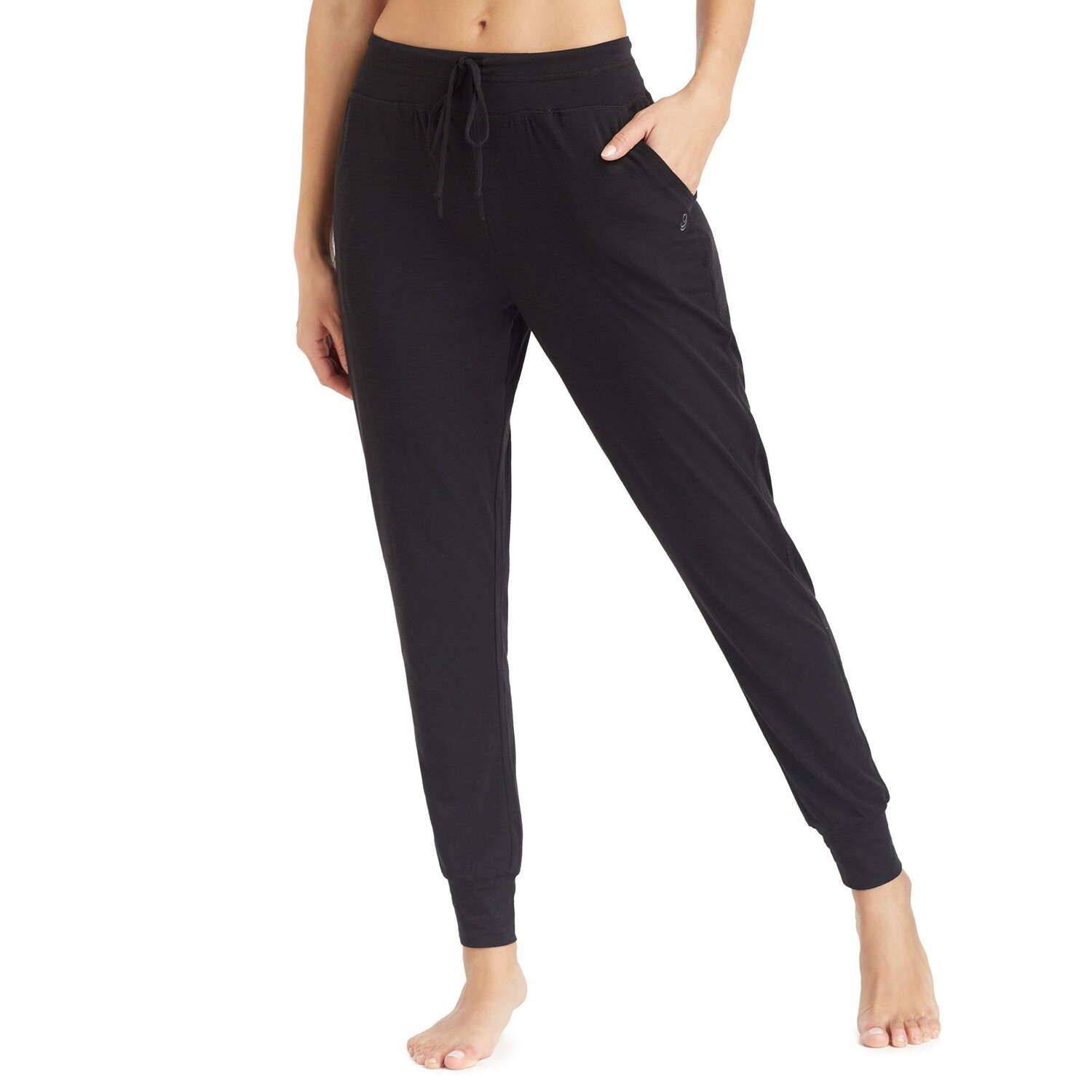 Женские пижамы Cuddl Duds: брюки для сна Essential с полосками внизу Cuddl Duds, черный
Женские пижамы Cuddl Duds: брюки для сна Essential с полосками внизу Cuddl Duds, черный