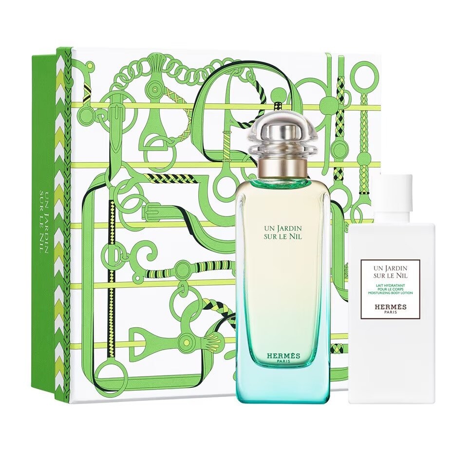 Парфюмерный набор Hermès Jardin Sur Le Nil Estuche De Regalo Eau De Toilette, 2 предмета
Парфюмерный набор Hermès Jardin Sur Le Nil Estuche De Regalo Eau De Toilette, 2 предмета