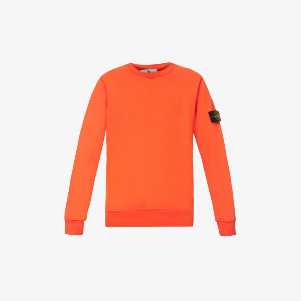 Толстовка свободного кроя из хлопкового джерси с логотипом Stone Island, красный
Толстовка свободного кроя из хлопкового джерси с логотипом Stone Island, красный