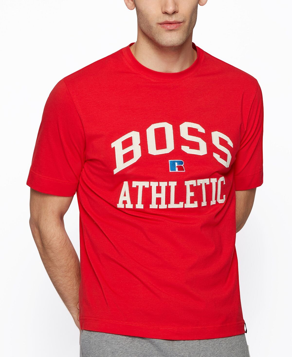 Футболка унисекс свободного кроя boss x russell athletic Hugo Boss, ярко-красный
Футболка унисекс свободного кроя boss x russell athletic Hugo Boss, ярко-красный
